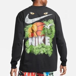 Nike Sportswear Jungle Safari Lion Long Sleeve Mens